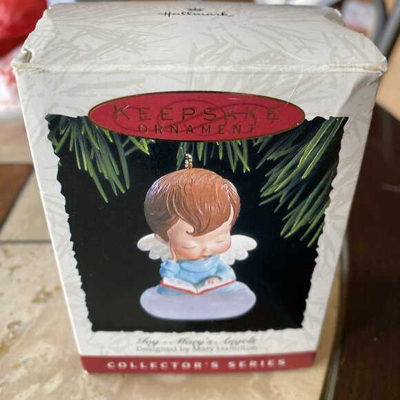 Hallmark Keepsake Ornament Joy Mary’s Angels 6th in Series 1993 by Mary Hamilton - Picture 13 of 13
